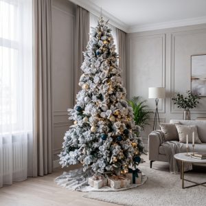 Заснеженная ель с напылением Sapin 240 см