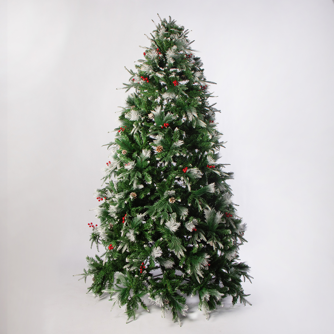 Ель со светодиодной подсветкой, комбинированная хвоя Arendal 225 см +Подарок Щелкунчик 120 см — изображение 9