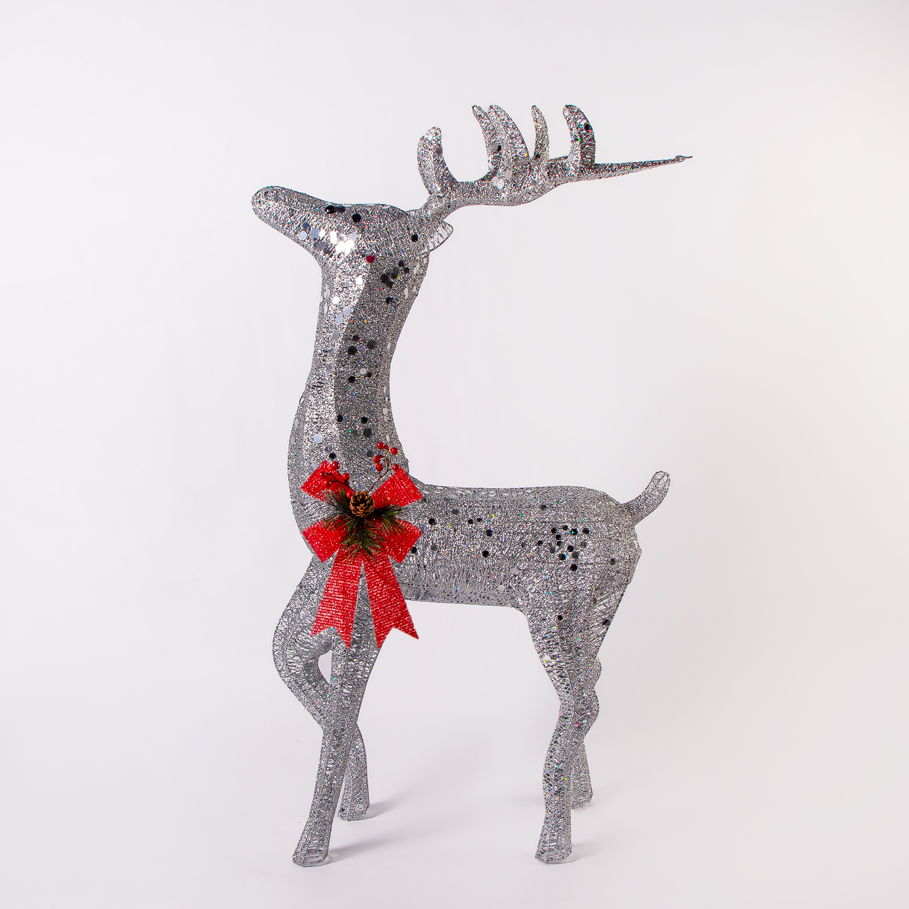 Декоративный олень Fianna Silver 130 см