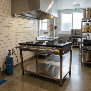 Газовая плита Nitrogenous 6 конфорок