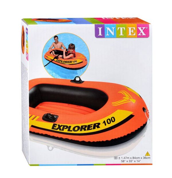 Надувная лодка Intex Explorer 100 одноместная — изображение 2