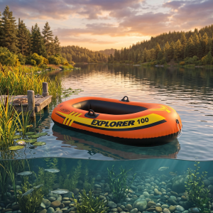 Надувная лодка Intex Explorer 100 одноместная