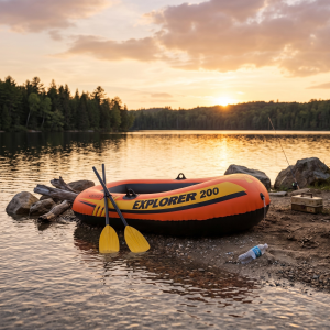 Надувная лодка Intex Explorer 200