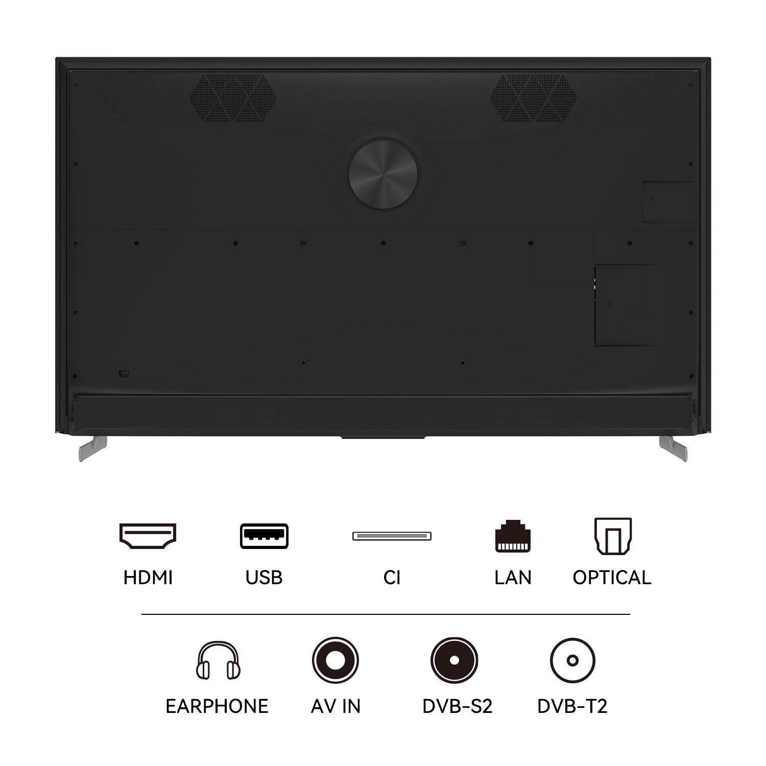 YASIN Телевизор 65Q10 PRO Google TV 4K QLED Karaoke TV — изображение 4