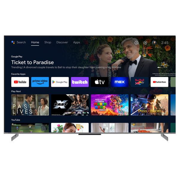 YASIN Телевизор 65Q10 PRO  Google TV 4K QLED Karaoke TV — изображение 3