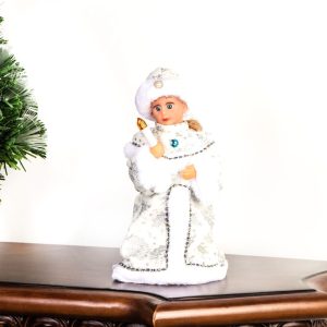 Декоративная снегурочка музыкальная Ice beauty 30 см
