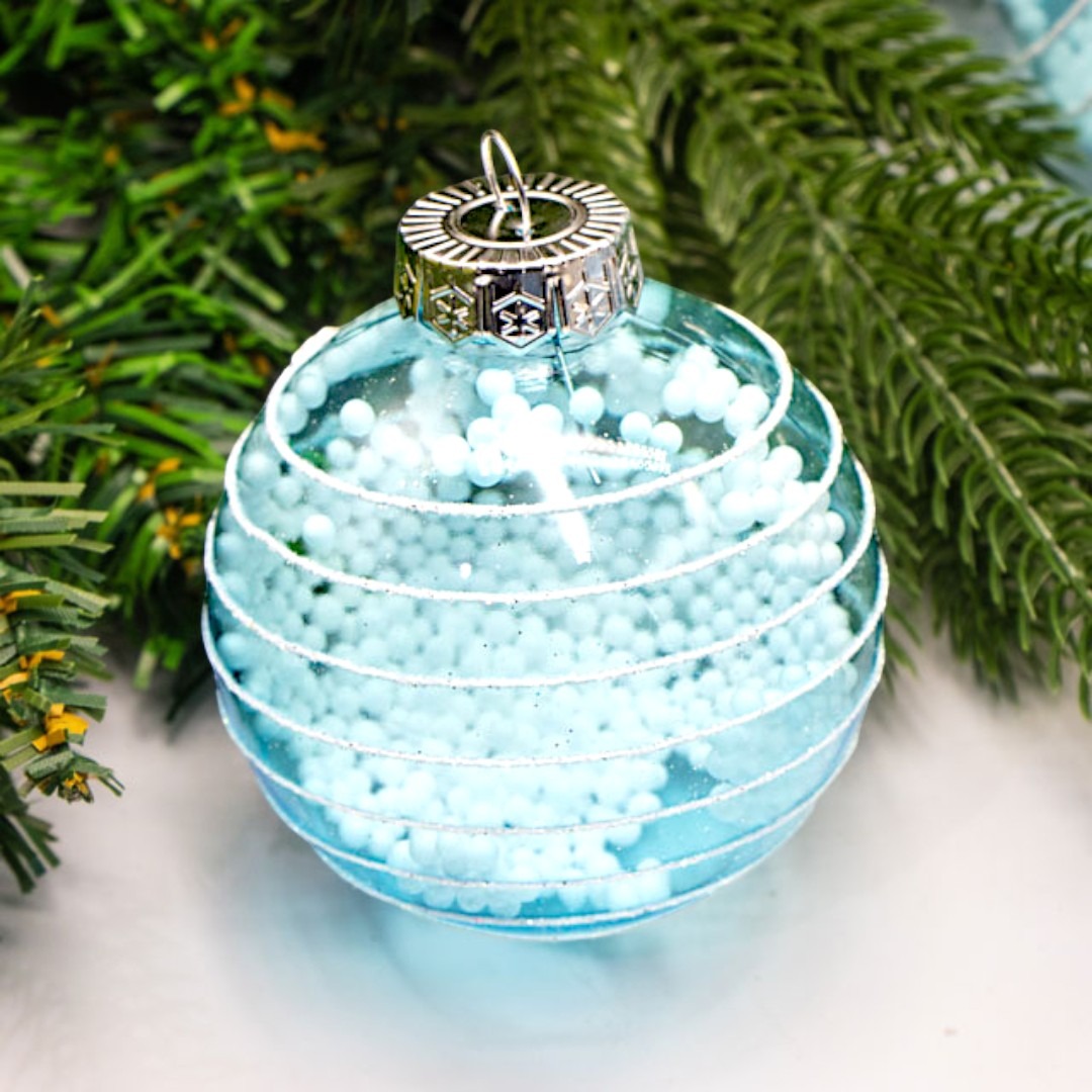 Набор елочных шаров Hush 8см/4шт — изображение 3