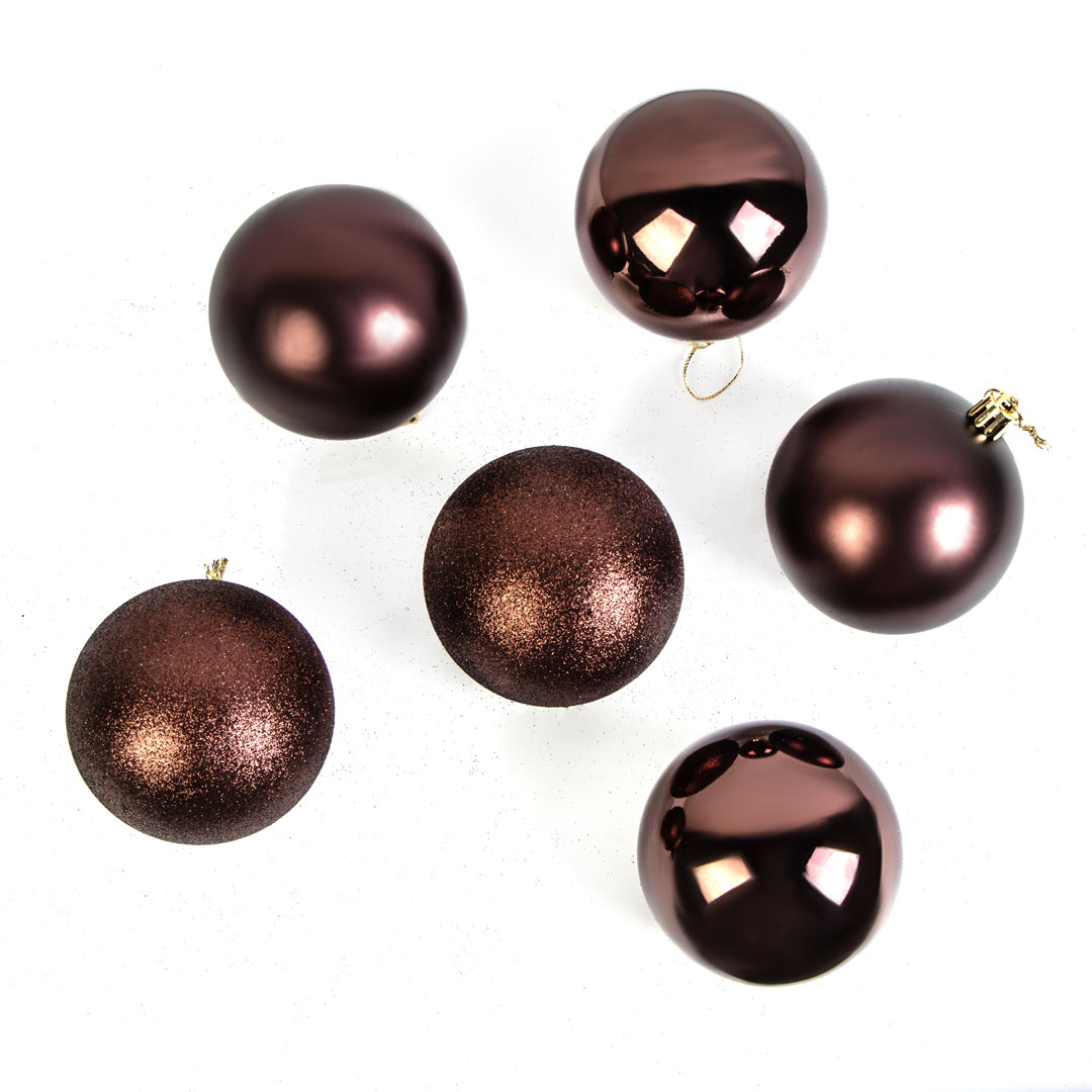 Набор елочных шаров Mesmeric 8см/6шт