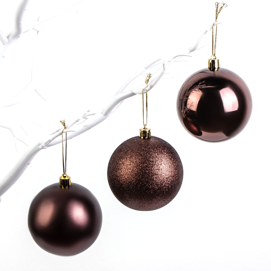 Набор елочных шаров Mesmeric 8см/6шт — изображение 3