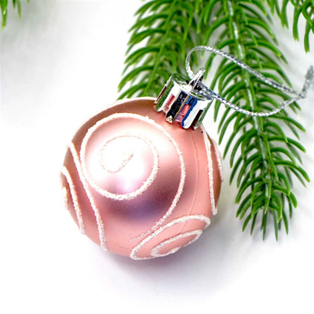 Набор елочных шаров Archeus 4см/20шт — изображение 7