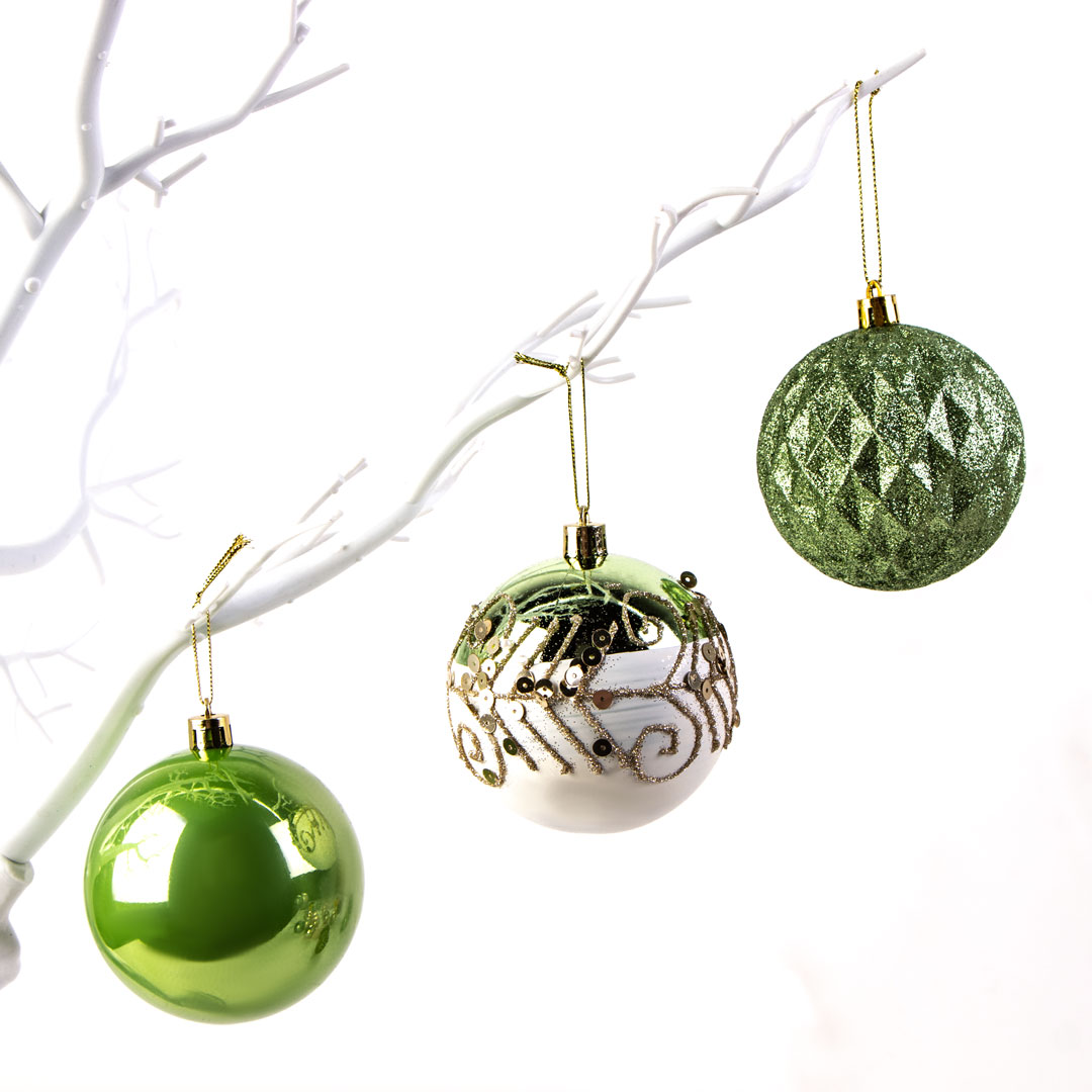 Набор елочных шаров Grinch 8см/6шт — изображение 3
