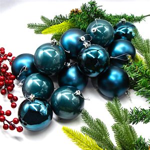 Набор елочных шаров Blueberry 8см/16шт
