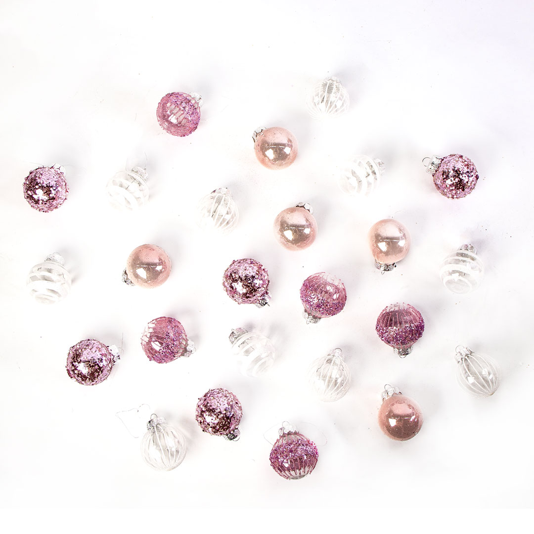 Набор елочных шаров Shinozaki 6см/25шт