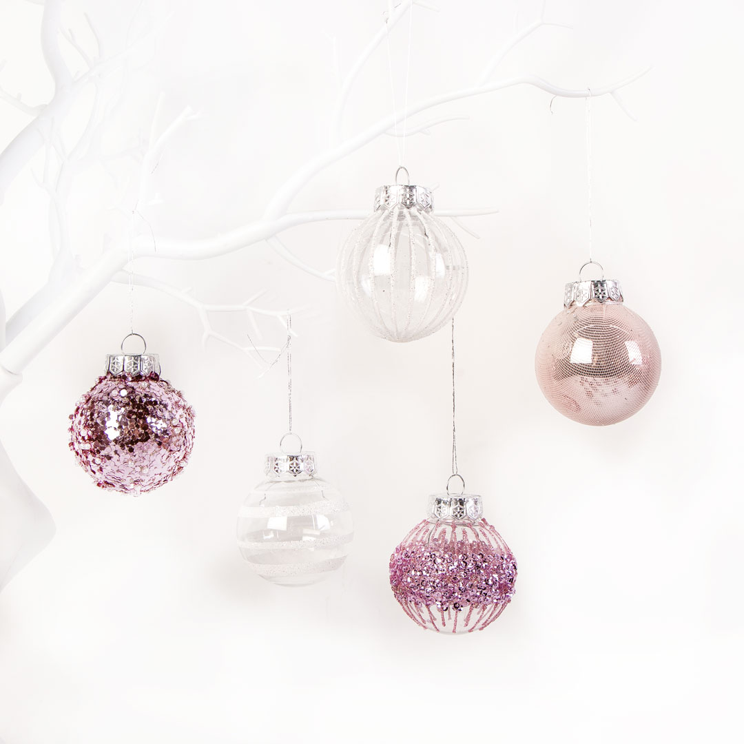 Набор елочных шаров Shinozaki 6см/25шт — изображение 3