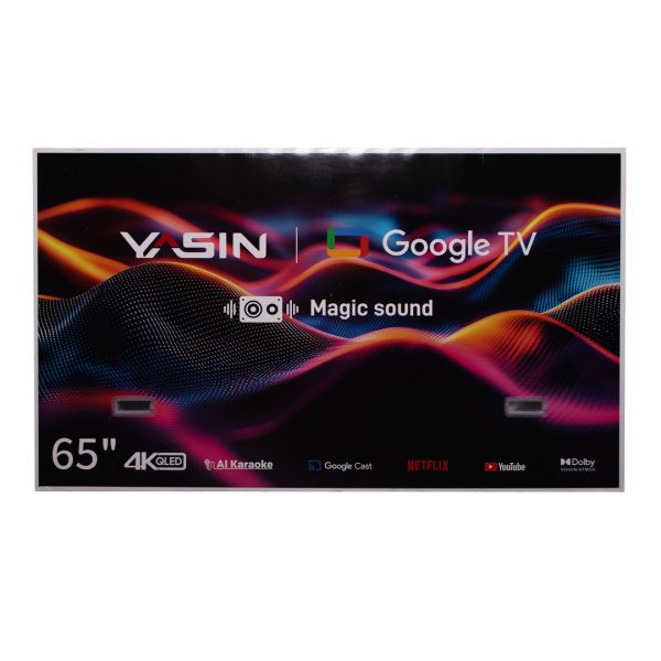 YASIN Телевизор 65Q10 PRO  Google TV 4K QLED Karaoke TV — изображение 9
