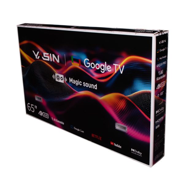 YASIN Телевизор 65Q10 PRO  Google TV 4K QLED Karaoke TV — изображение 10