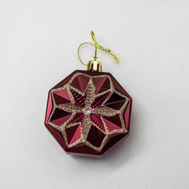 Набор елочных игрушек Otto 6х4см 3шт — изображение 3