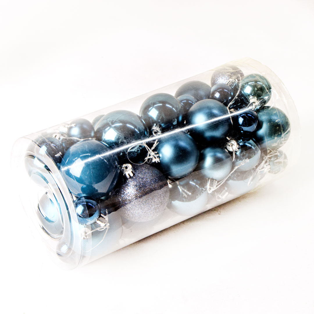 Набор елочных шаров Dazzle 3/4/5/6см 48шт — изображение 6