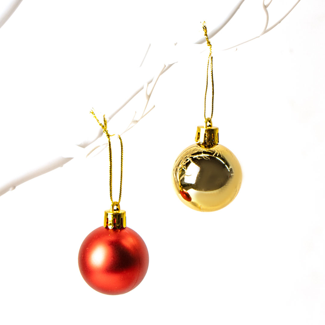 Набор елочных шаров Possession 3/4/5/6см 47шт — изображение 6