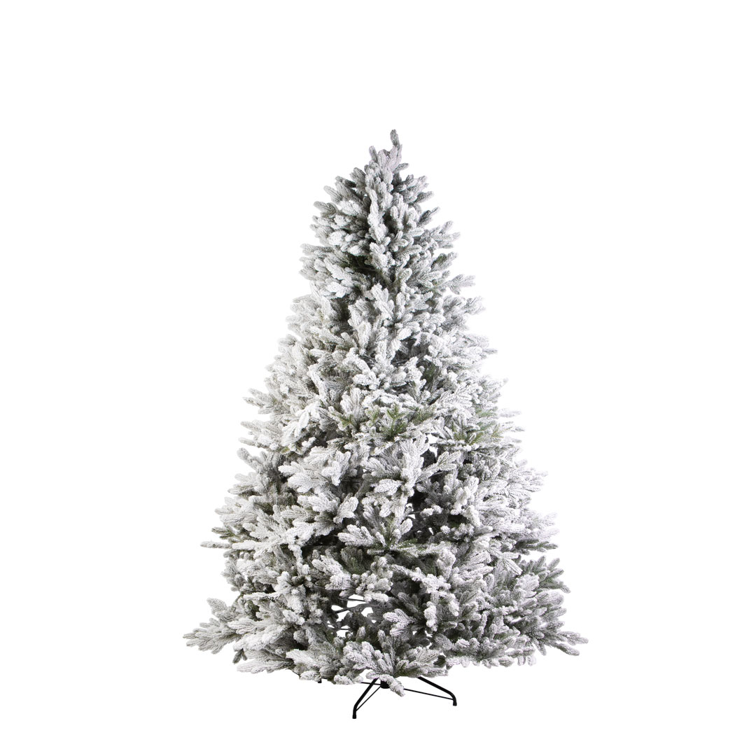 Заснеженная ель с напылением Marshmallow Fluff 180 см — изображение 2