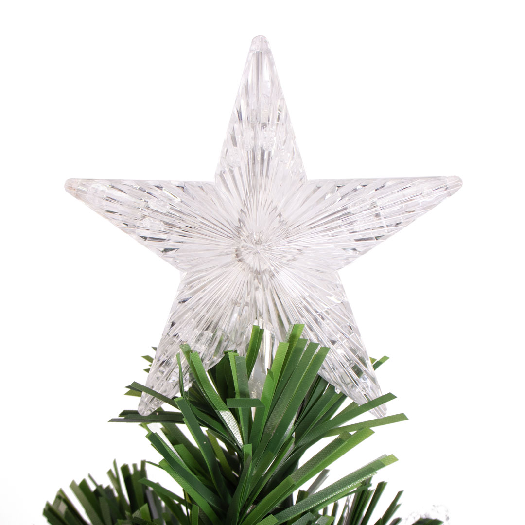 Светодиодная ель с ягодой и заиндевелыми ветвями Festive Delight 150 см — изображение 4