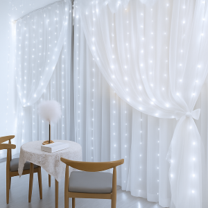 Светодиодная гирлянда Занавес 3*3м Холодный белый