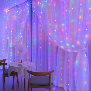 Гирлянда светодиодная Занавес 3*3м Разноцветный