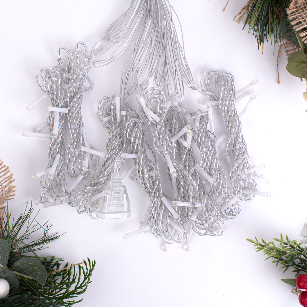 Светодиодная гирлянда Занавес 3*2м Теплый белый — изображение 3