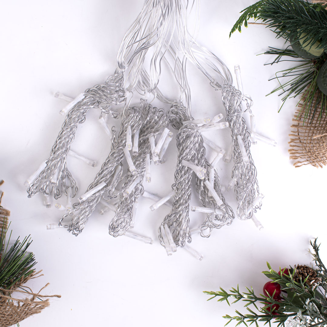 Гирлянда светодиодная Занавес 3*2м Холодный белый — изображение 3