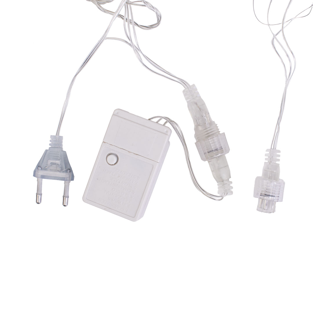 Гирлянда светодиодная Занавес 5м Теплый белый — изображение 4