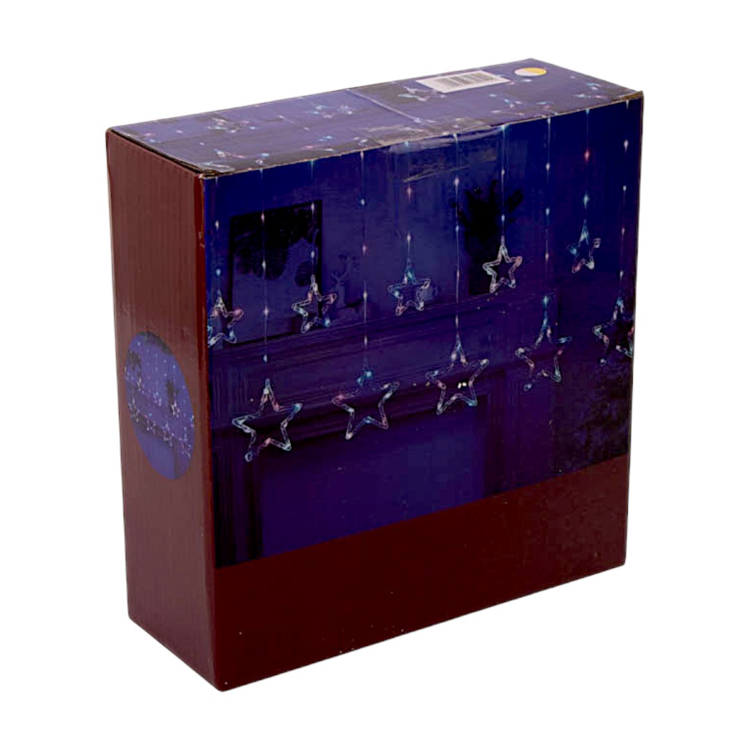 Светодиодная электрогирлянда Звезда 3м Теплый белый — изображение 3