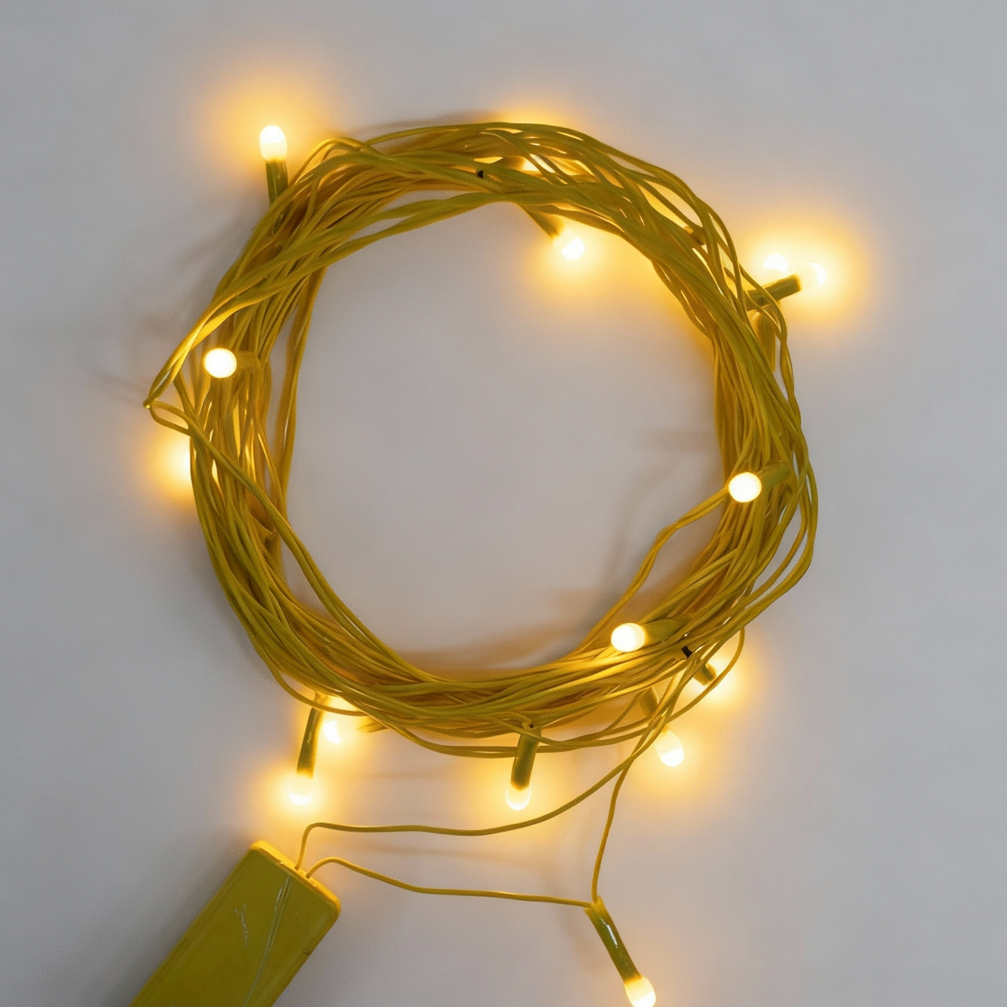 Светодиодная гирлянда Нить 5м Желтый