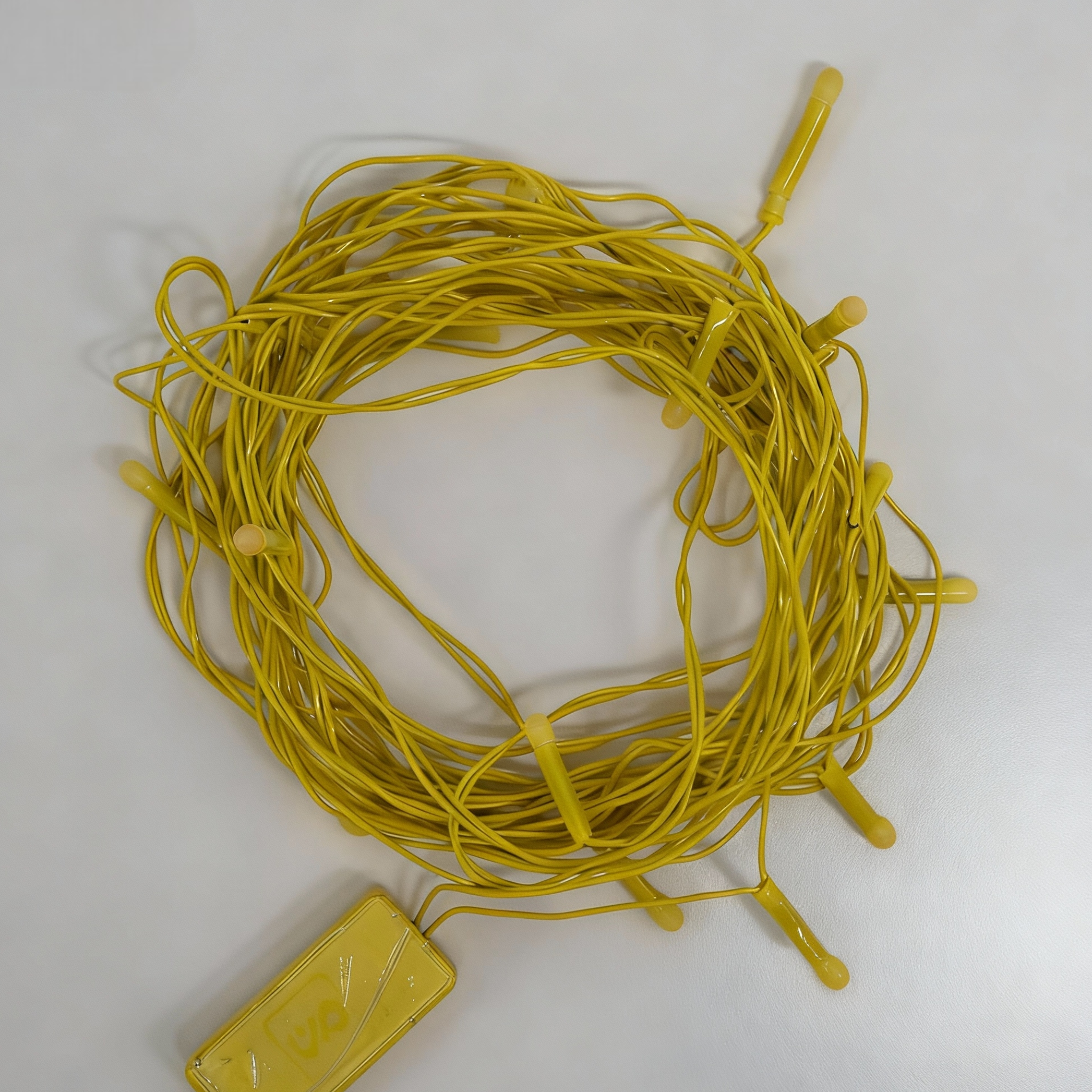 Светодиодная гирлянда Нить 5м Желтый — изображение 3