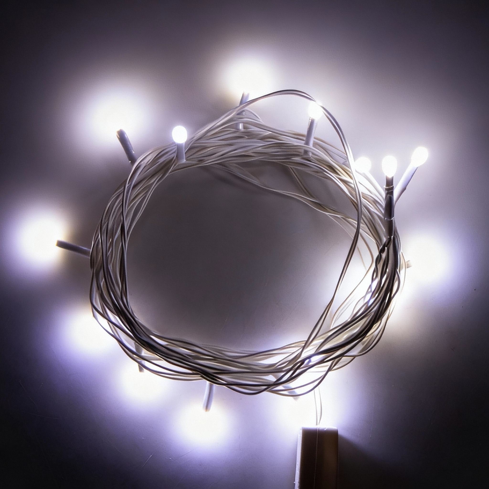 Светодиодная гирлянда Нить 5м Холодный белый — изображение 2