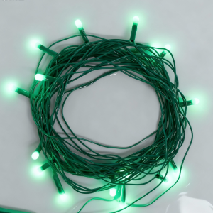 Светодиодная гирлянда Нить 5м Зеленая