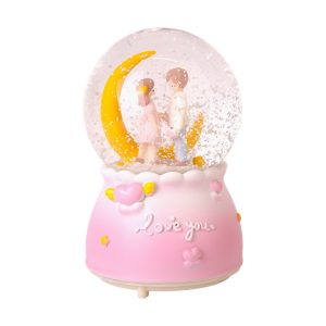 Снежный шар музыкальный Love 8см