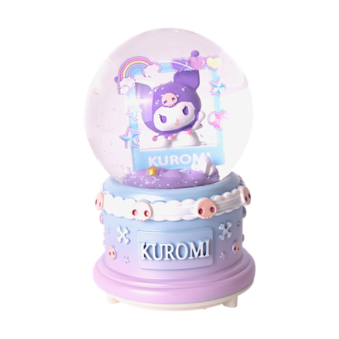 Снежный шар светящийся Куроми 8см Фиолетовый — изображение 2