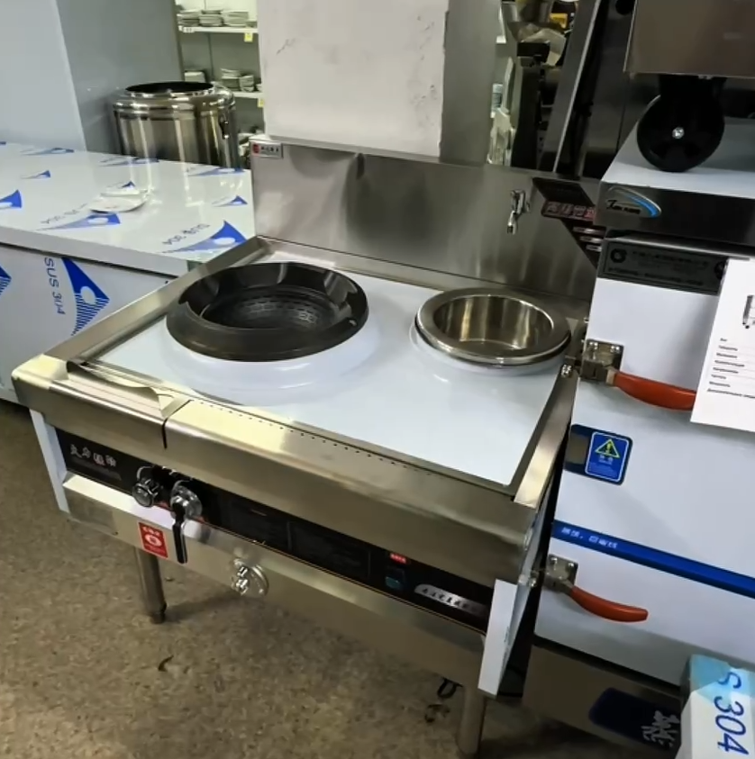 Односекционная газовая плита Wok-Fu