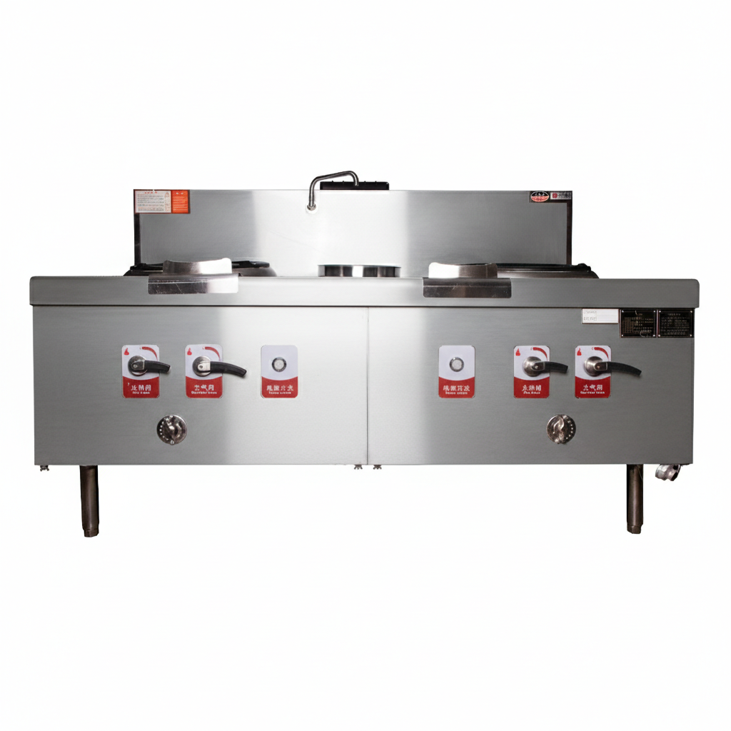 Двухсекционная газовая WOK-плита Jade Flame — изображение 3