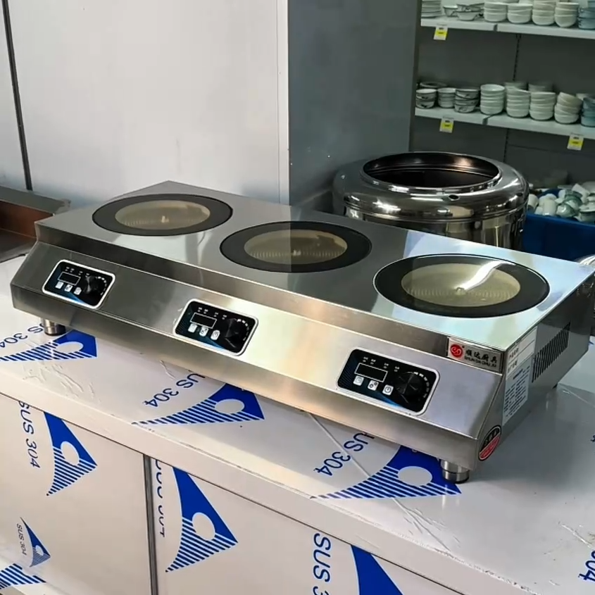 Электрическая плита Instant Heat с тремя Hi-Light конфорками