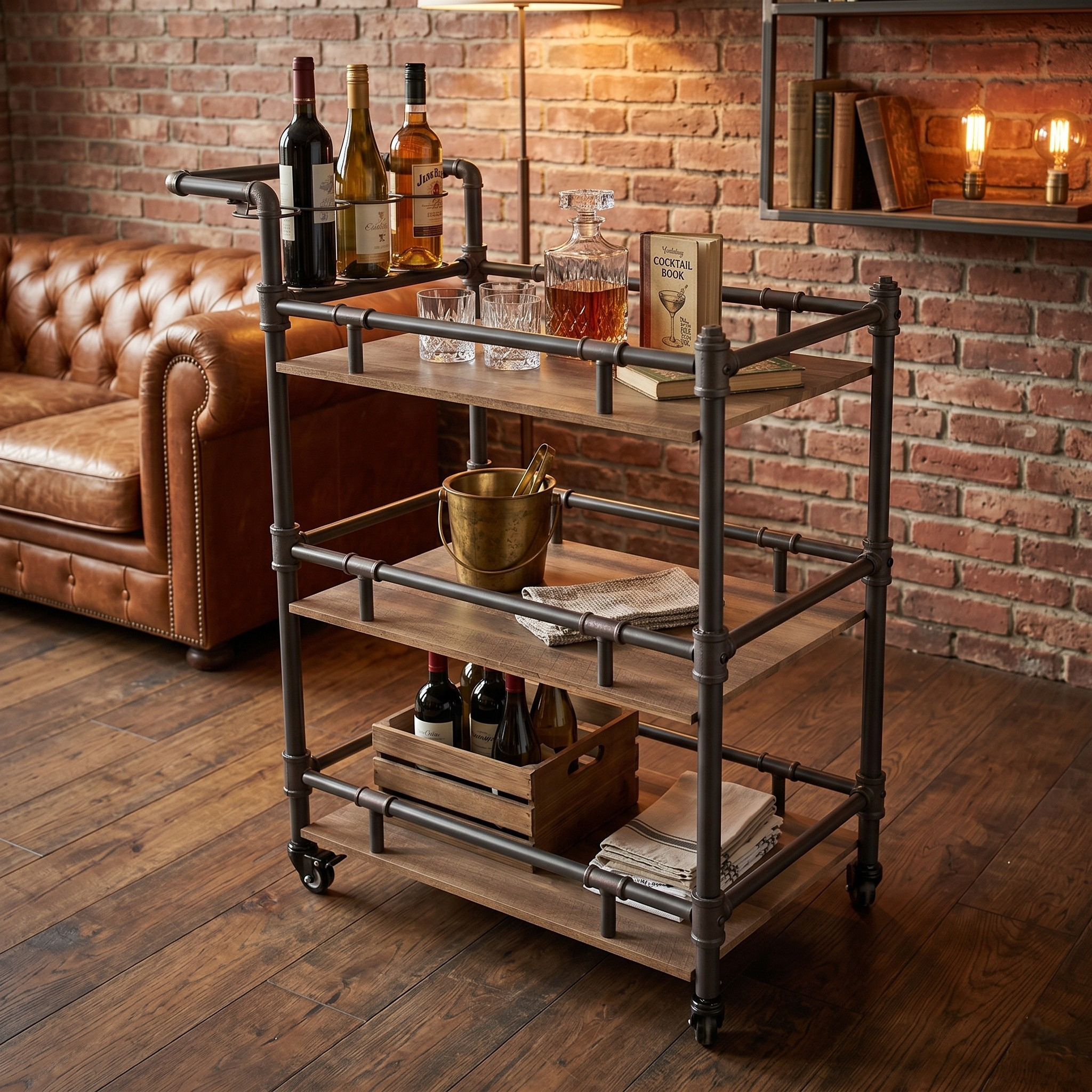 Сервировочная тележка Urban Pipework Trolley — изображение 2