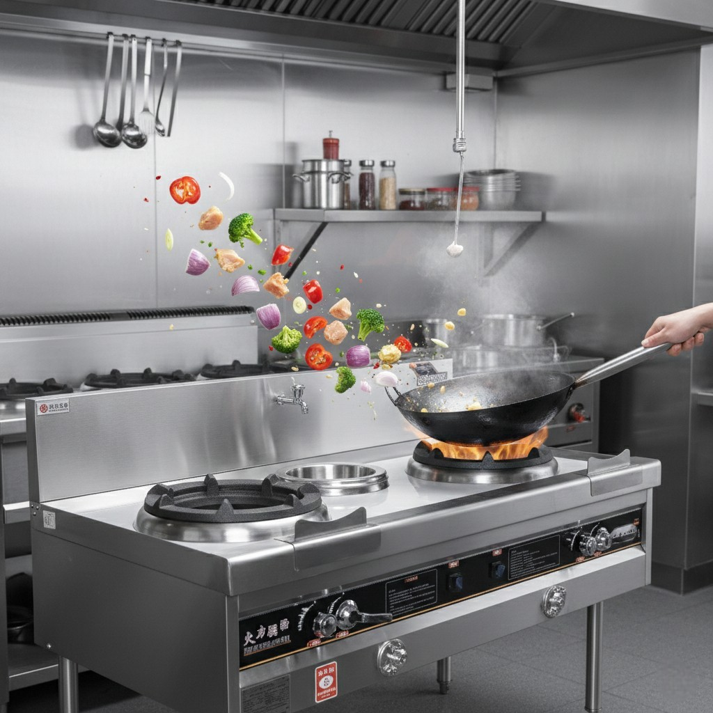 Двухсекционная газовая плита Wok-Fu — изображение 2