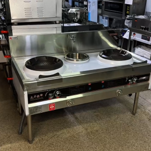 Двухсекционная газовая плита Wok-Fu