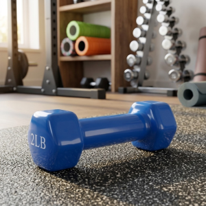 Виниловая гантель 2Lb Blue