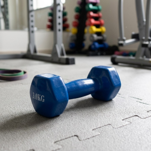 Виниловая гантель 3Kg Blue