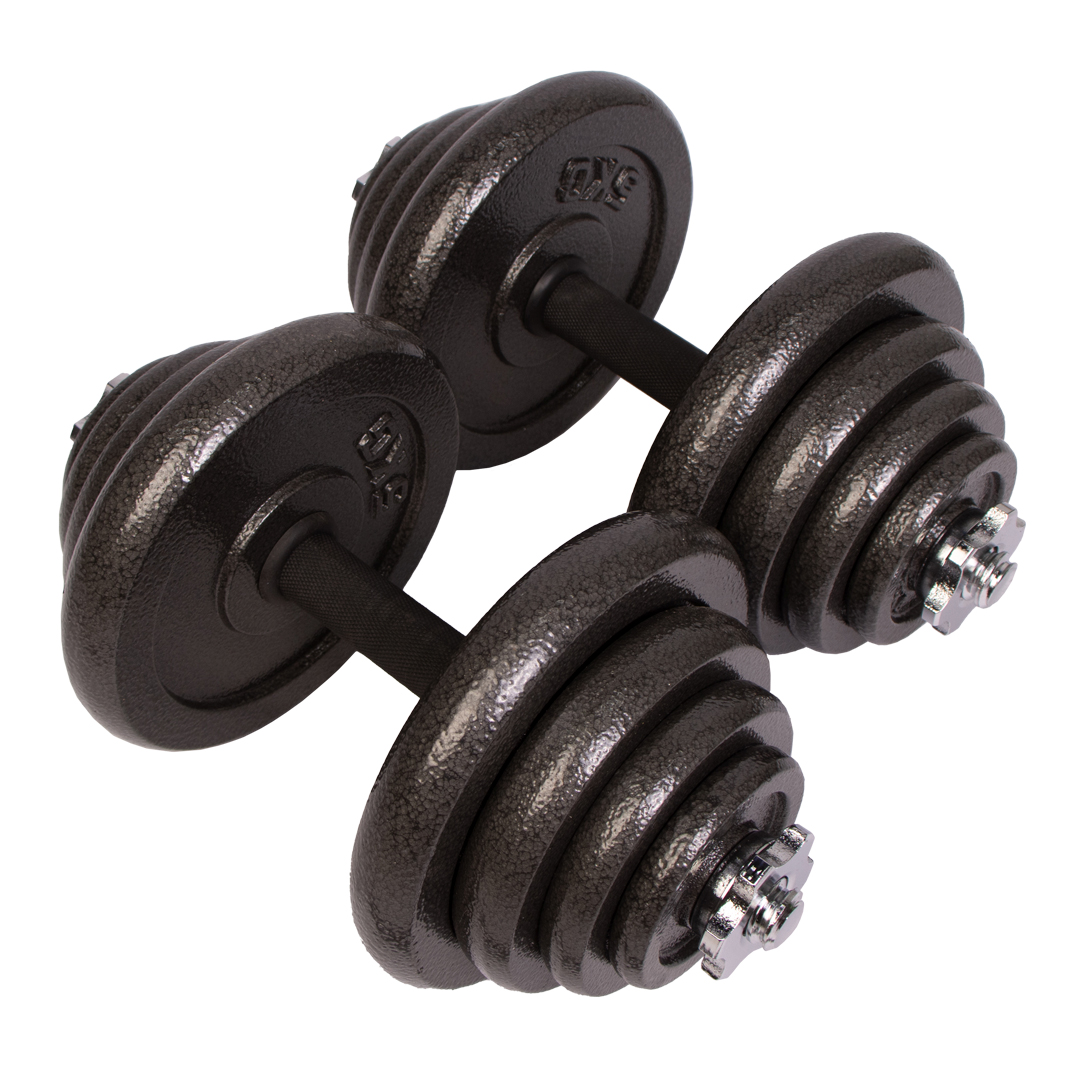 Комплект гантелей Titan Black 50 кг — изображение 3