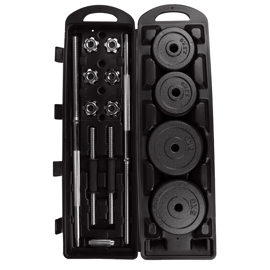 Комплект гантелей Titan Black 50 кг — изображение 6