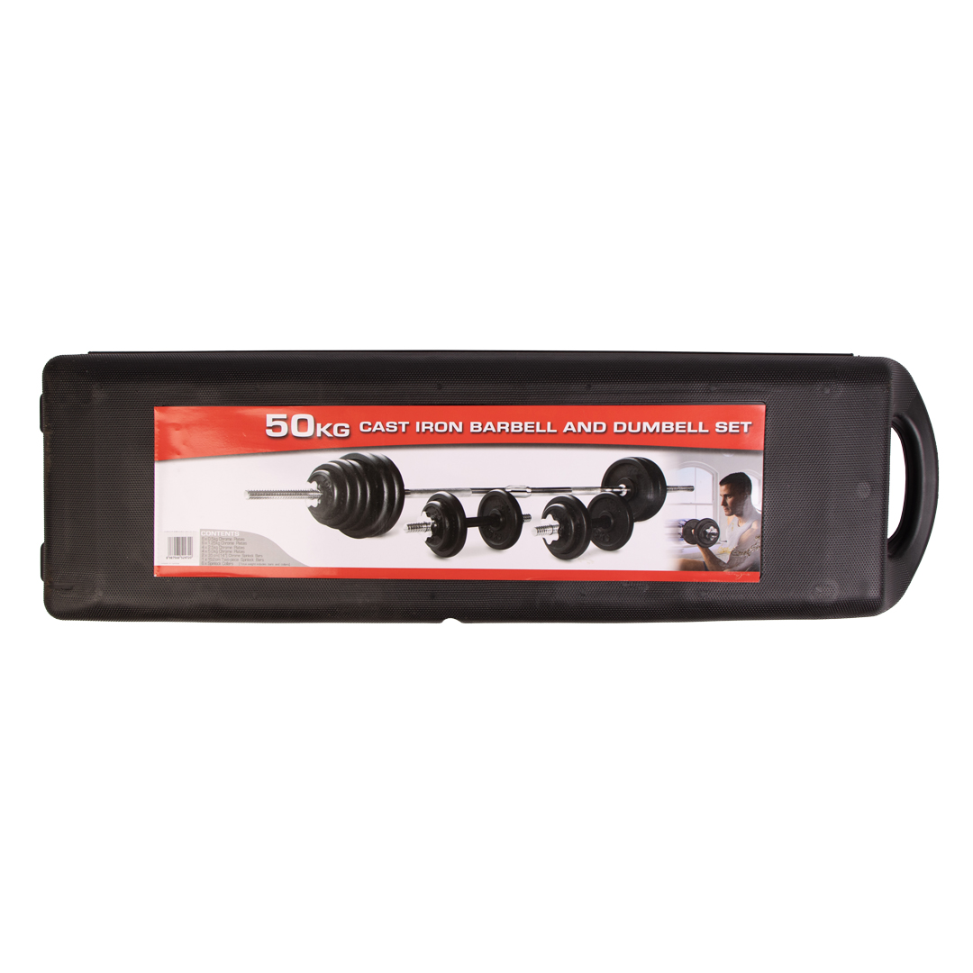 Комплект гантелей Titan Black 50 кг — изображение 10