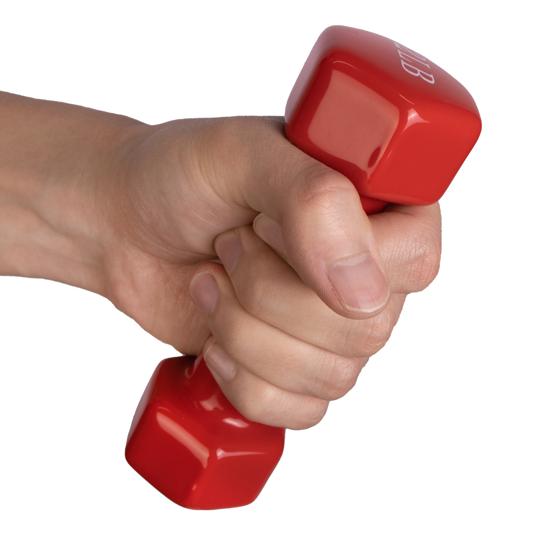 Виниловая гантель 2Lb Red — изображение 2