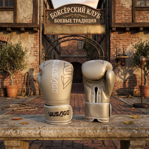 Боксерские перчатки Wusage Golden Glory 12oz